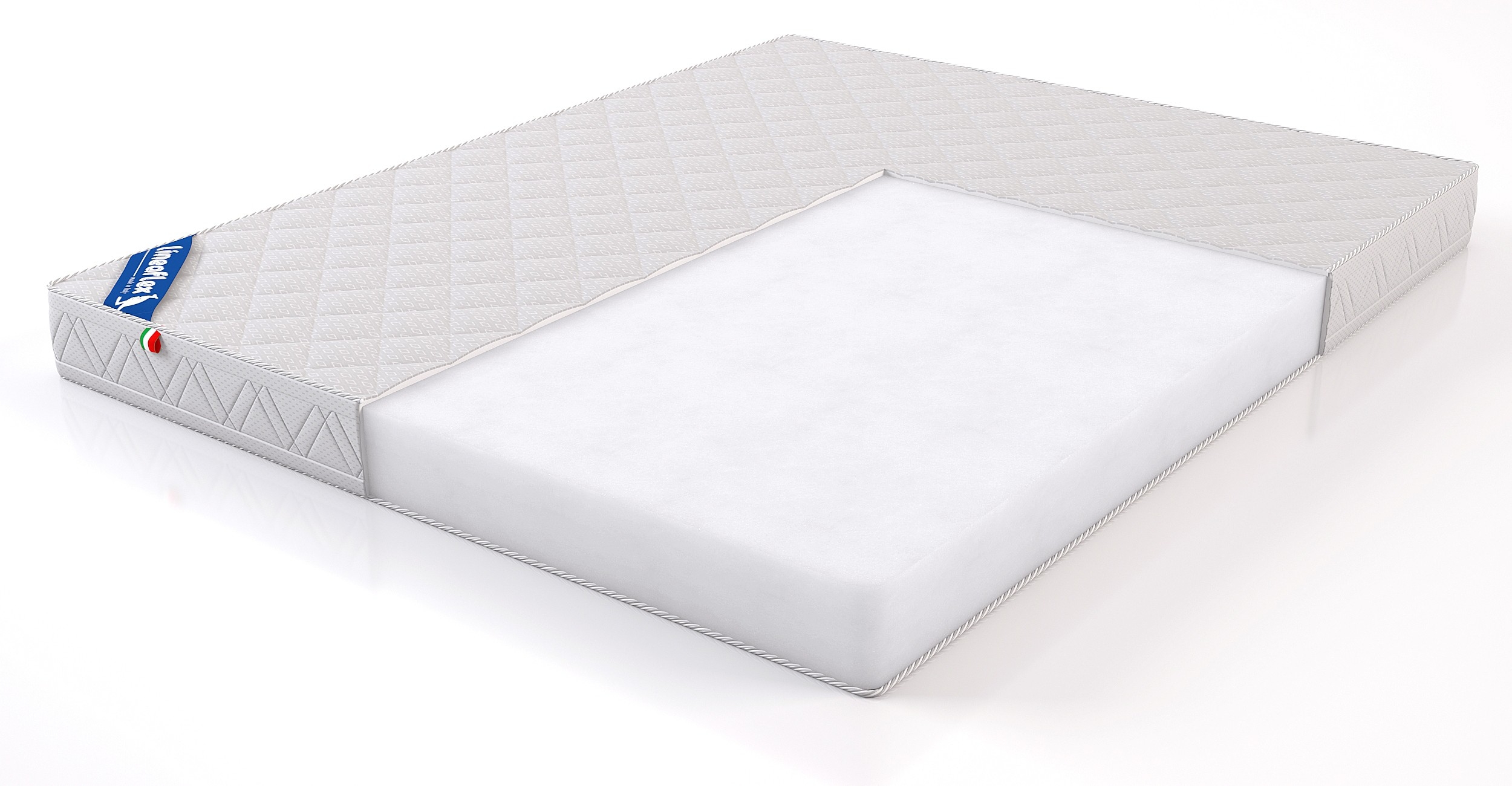 

Матрас Lineaflex Edelweiss Eco 16 120x200, Белый, Edelweiss Eco 16