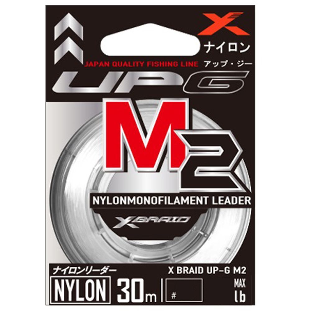 Леска YGK X-Braid UP-G LEADER M2 30m #7.0 0.445mm 30lb 13.6kg