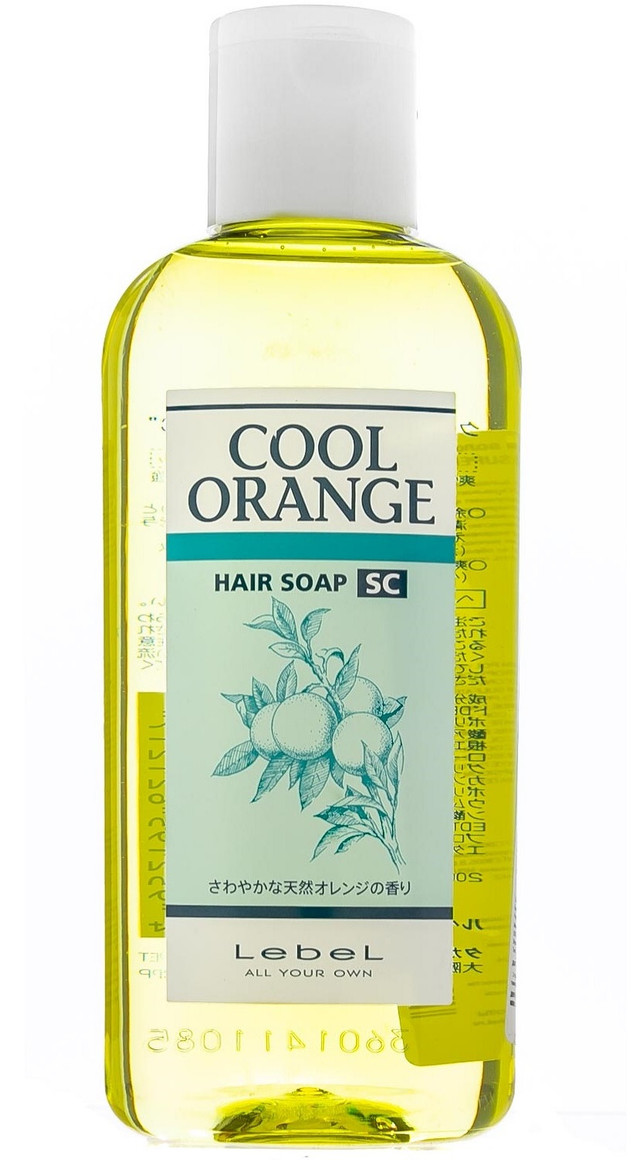 Шампунь для волос Lebel Супер Холодный Апельсин Cool Orange Hair Soap Super Cool, 200 мл solaray super bio vitamin c timed release 100 капсул витамин с комплекс рутин гесперидин