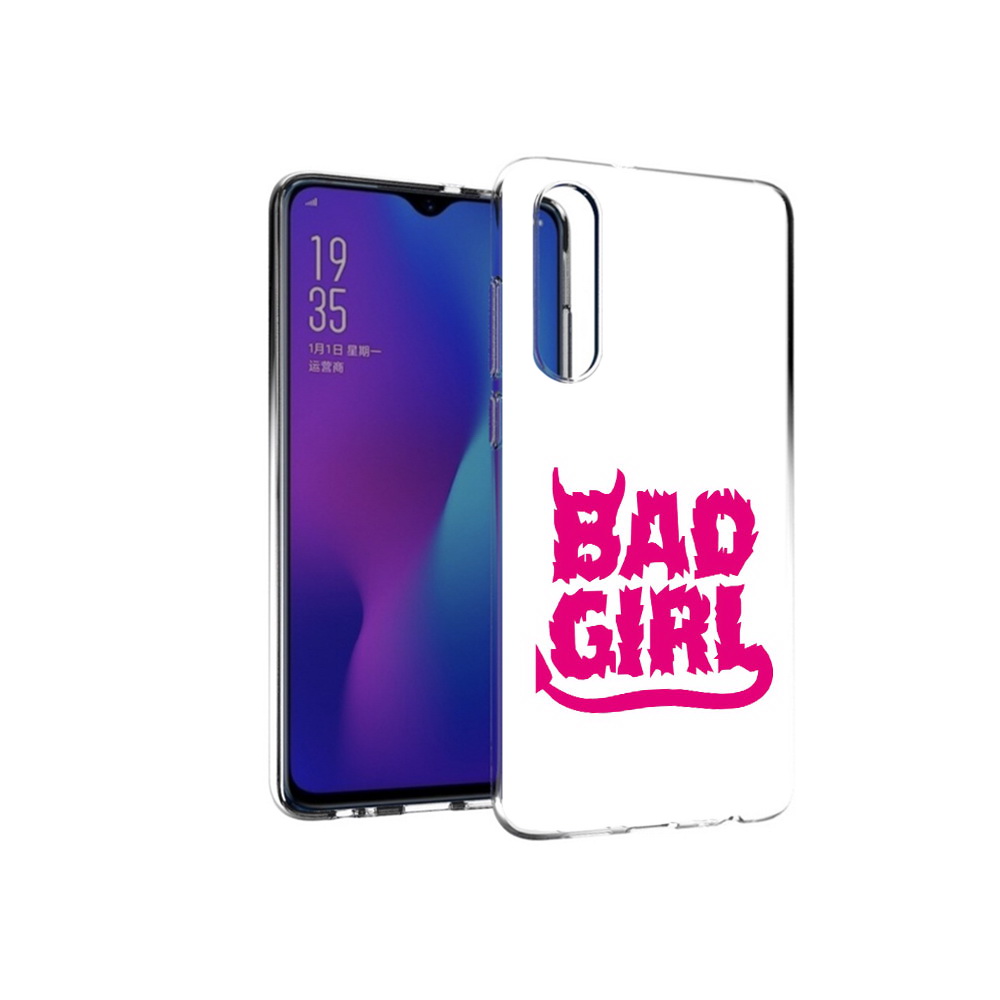 

Чехол MyPads Tocco для Huawei P30 плохая девочка, Прозрачный, Tocco