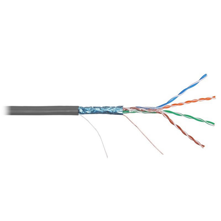 

Кабель FTP 8P8C 1 метр 5кат 8 жил 24AWG CCA