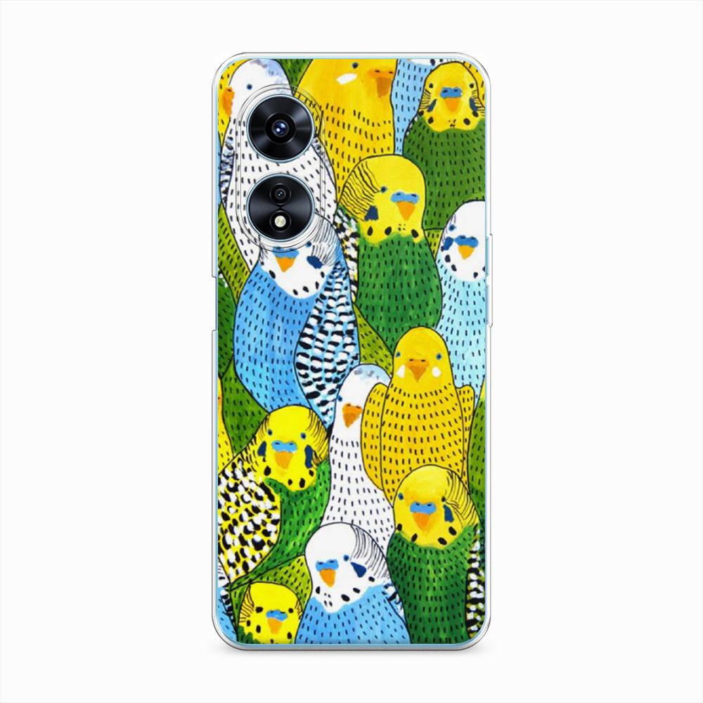 

Чехол Awog "Попугаи" для Oppo A97, 2511050-1