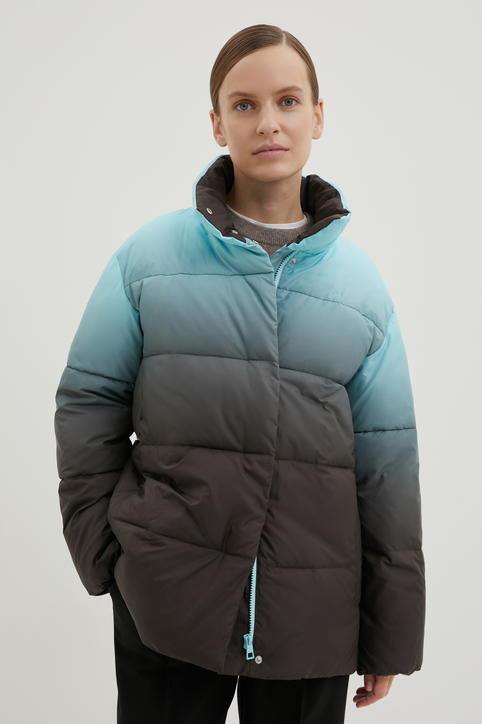 Куртка женская Finn Flare FWD11066 разноцветная XL