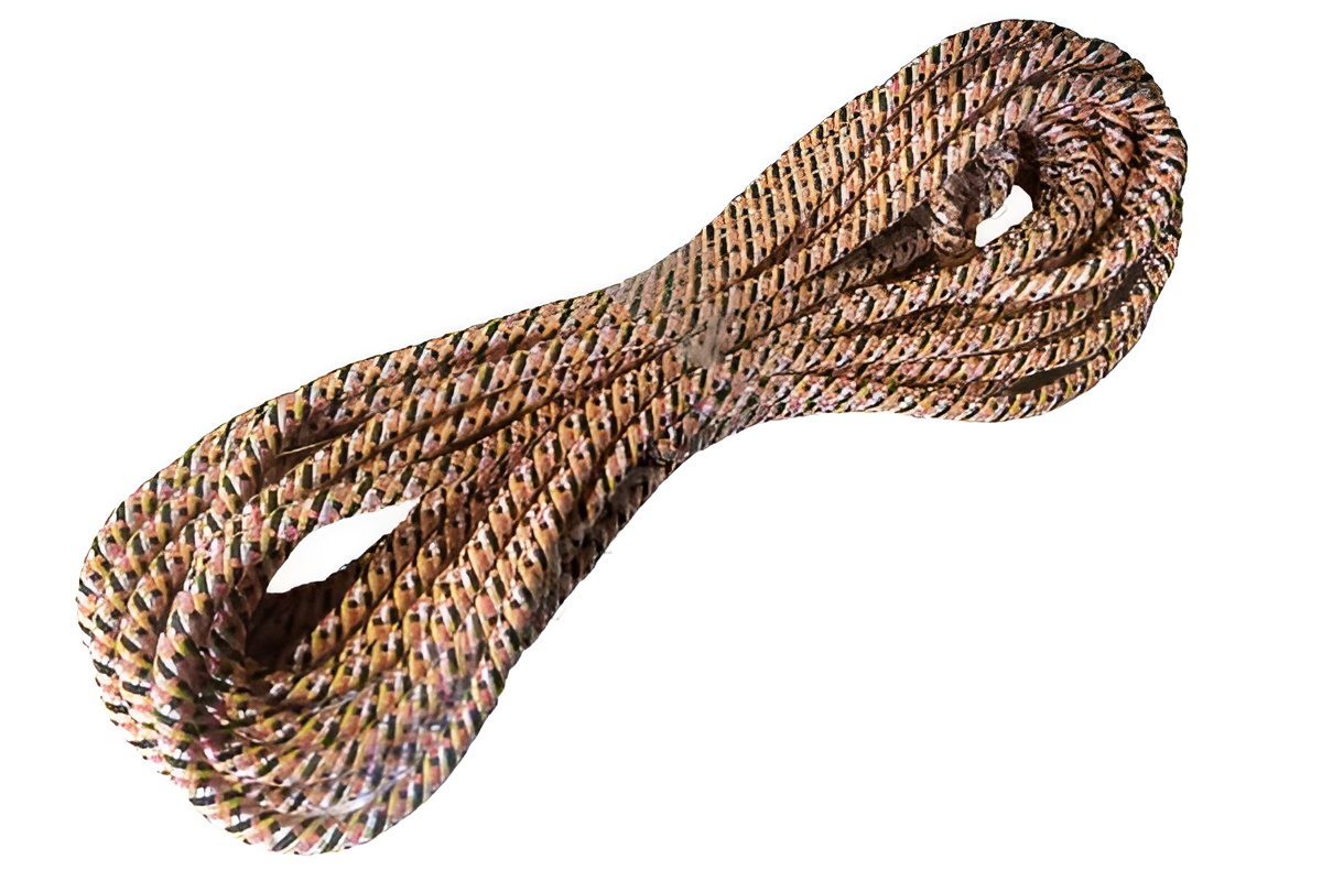 Веревка вязаная Эбис 70173 п/п 14 мм (20 м) цветная веревка эбис 70241 плетеная 24 прядная моток п п 10 мм 50 м цветная