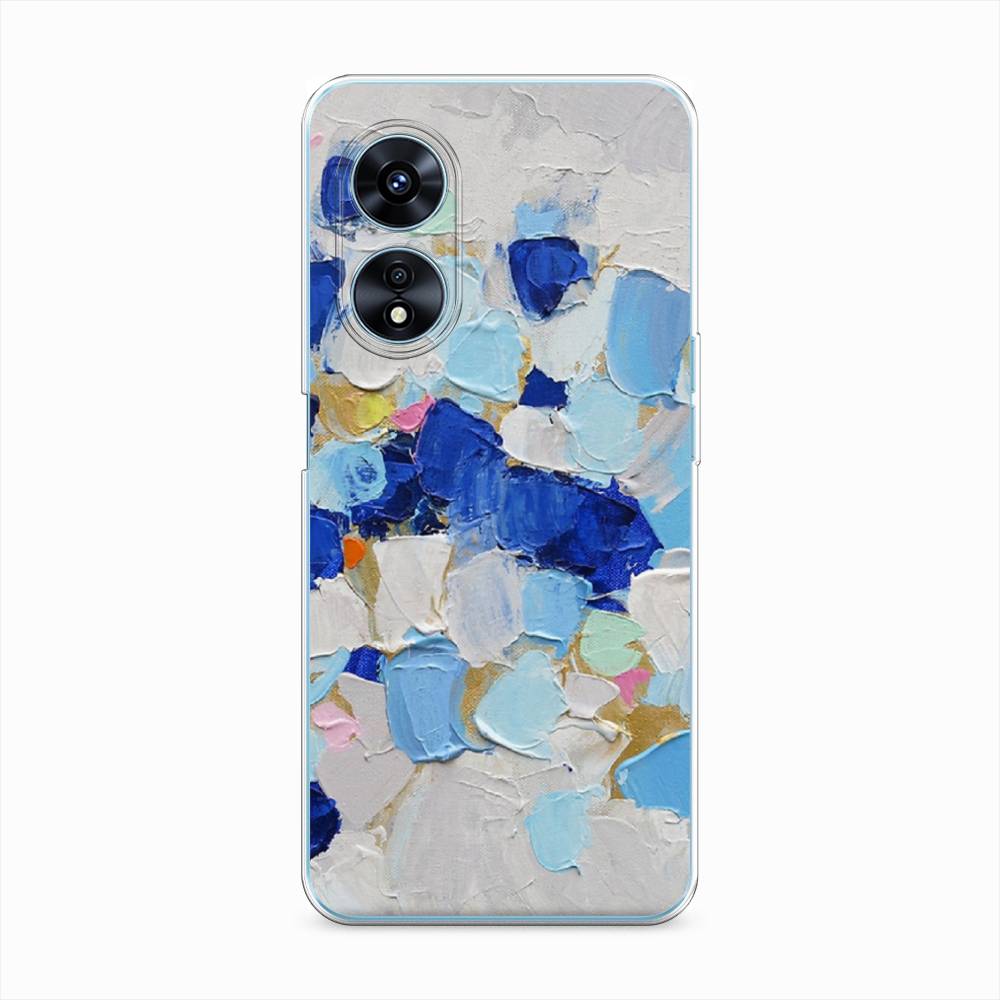 

Чехол Awog "Холст сине-белый" для Oppo A97, 2511050-10