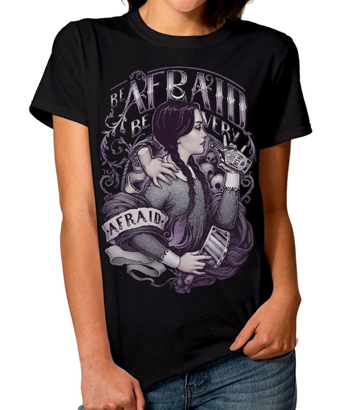 

Футболка женская DreamShirts Studio Уэнсдэй Аддамс - Wednesday 643-1 черная L, Черный, Уэнсдэй Аддамс - Wednesday 643-1