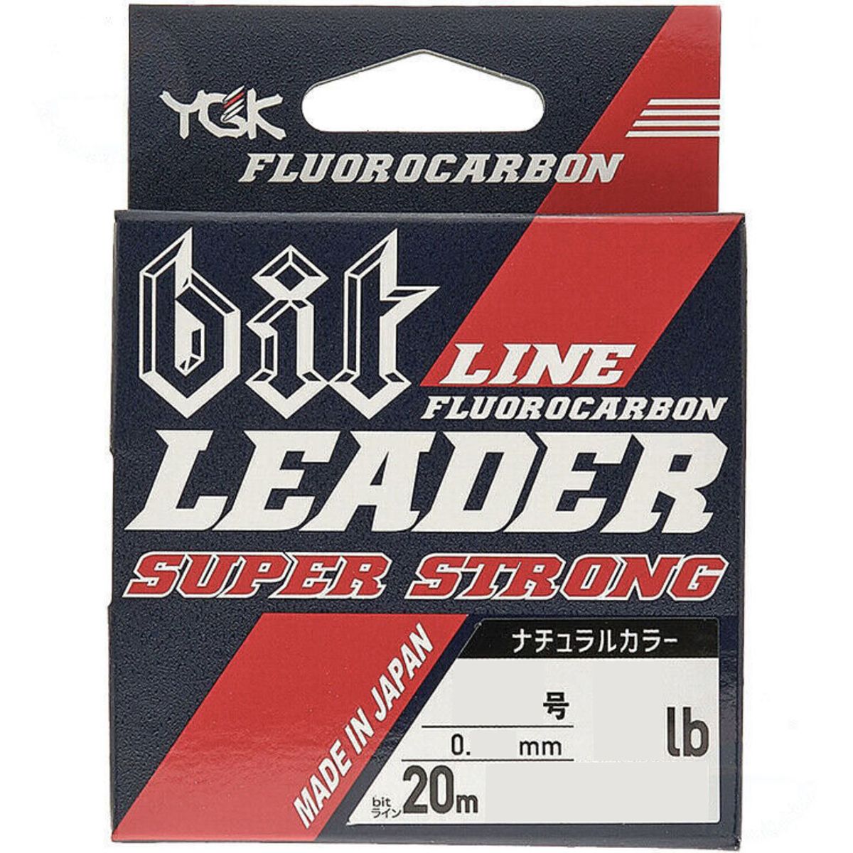 Флюорокарбон YGK Bit leader Super Strong 20м #2.0 0.235мм 8LB