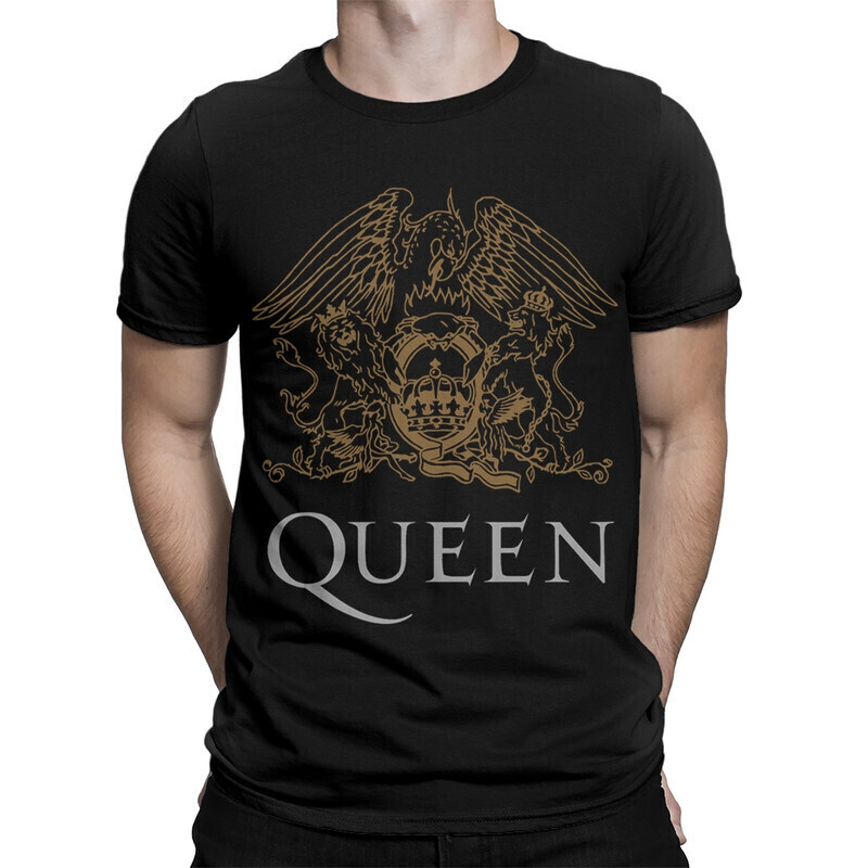 

Футболка мужская Dream Shirts Группа Queen 1000257-2 черная M, Черный, Группа Queen 1000257-2