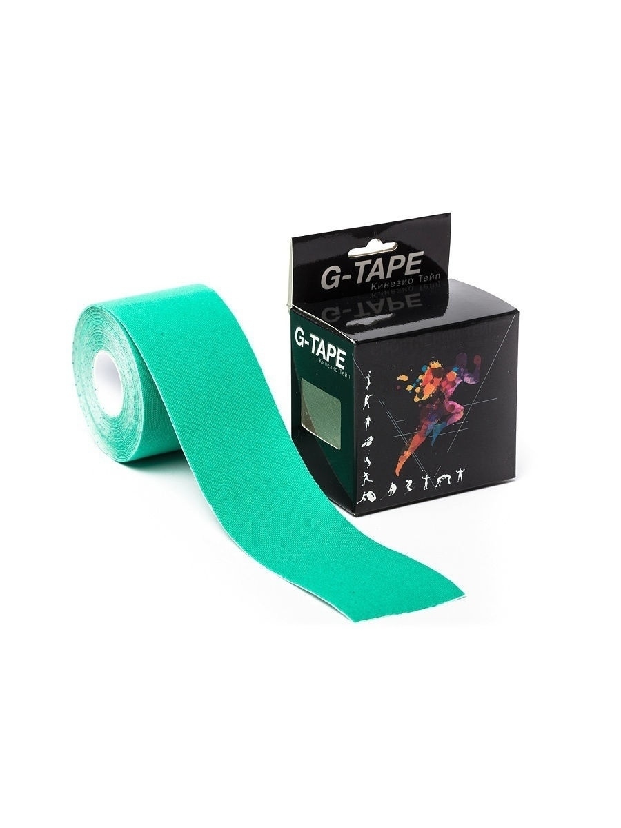 фото Тейп кинезиологический g-tape green