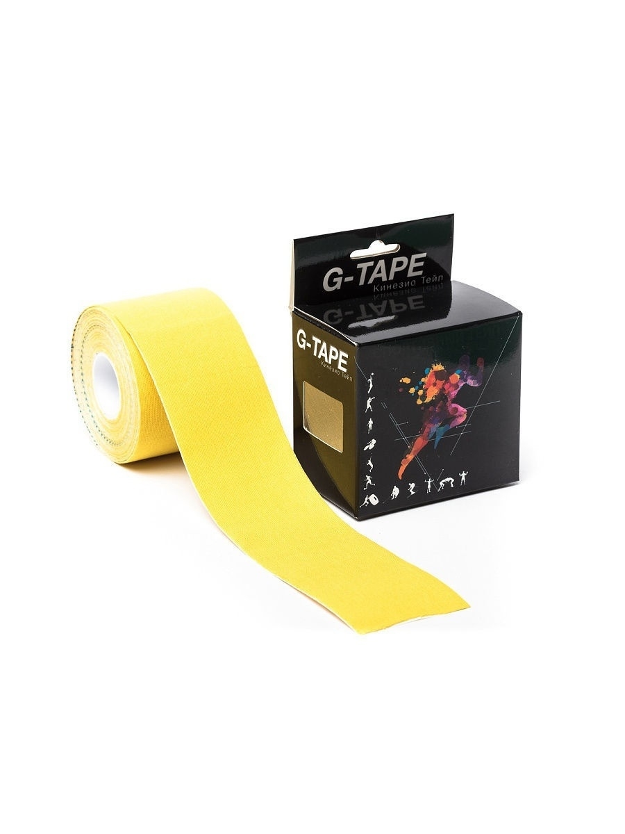 Тейп кинезиологический G-tape Yellow