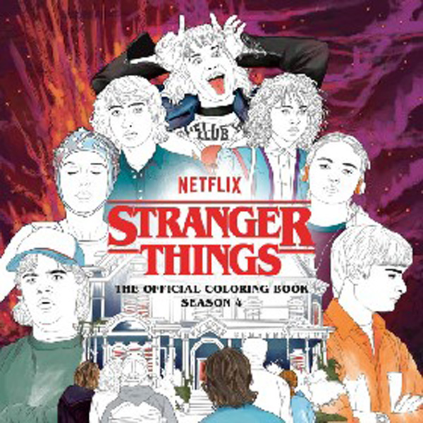 

Stranger Things: The Official Coloring Book Season 4 / Netflix