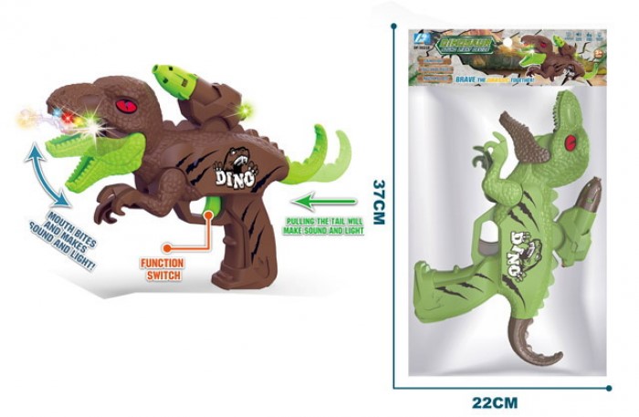 Бластер игрушечный Nomark -динозавр на батарейках 2363717