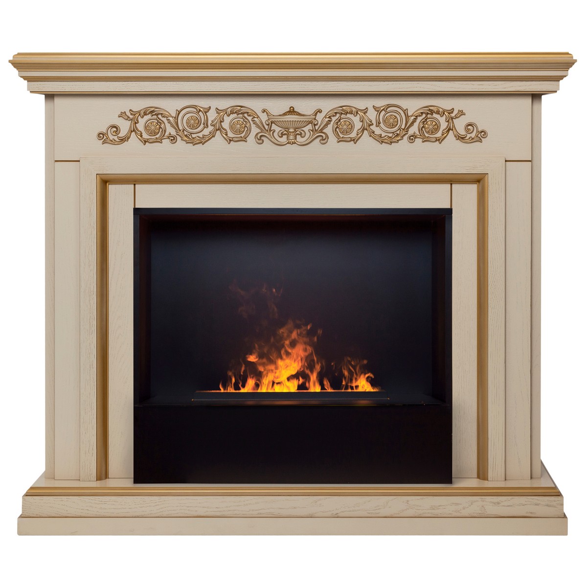 

Электрокамин RealFlame Leticia 26 WT-619G с очагом 3D Cassette 630 Black Panel, Электрокамин Leticia 26 WT-619G с очагом 3D Cassette 630 Black Panel