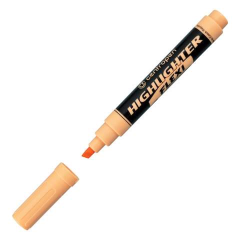 

Текстовыделитель CENTROPEN "Flexi" арт. 152063, 10 шт., Оранжевый