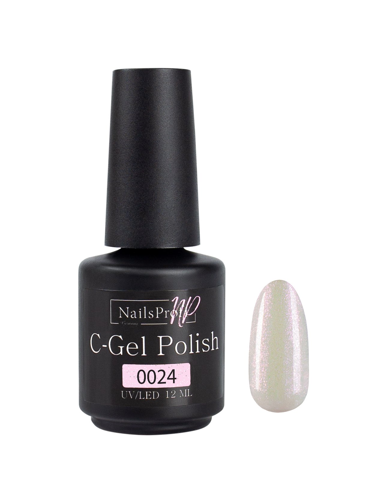 

Гель лак NailsProfi для ногтей, маникюра, педикюра / C-Gel Polish-S 0024 - 12 мл, C-Gel Polish-S 0024