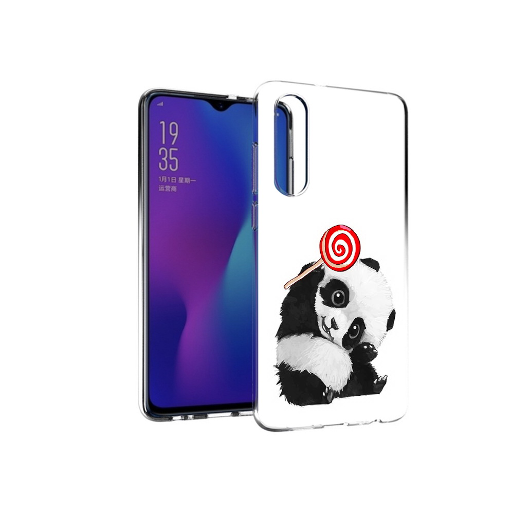 

Чехол MyPads Tocco для Huawei P30 панда с леденцом, Прозрачный, Tocco