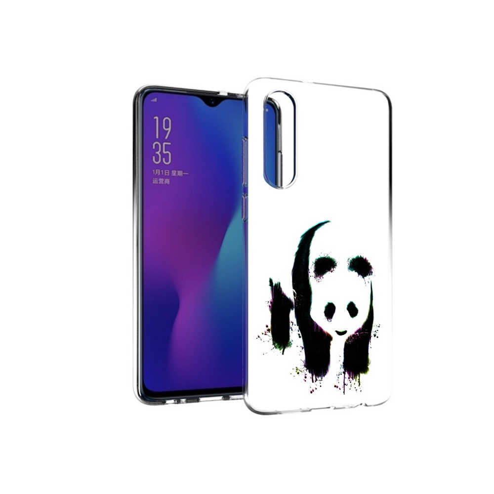 

Чехол MyPads Tocco для Huawei P30 панда в акварели, Прозрачный, Tocco