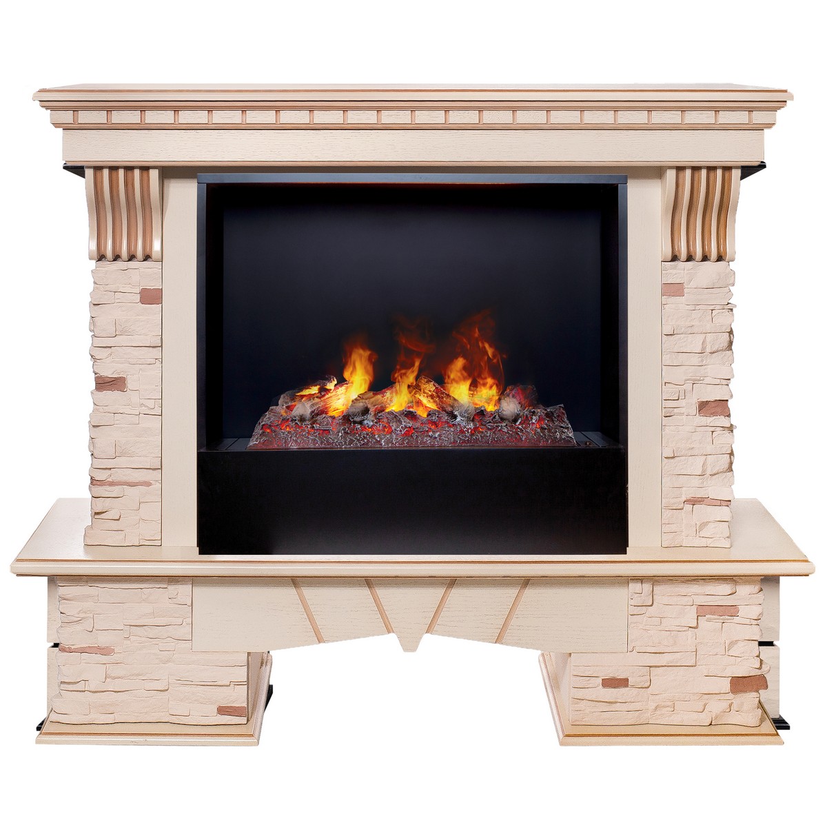 

Электрокамин RealFlame Sorento WT с очагом 3D Cassette 630, Электрокамин Sorento 25,5/26 WT с очагом 3D Cassette 630
