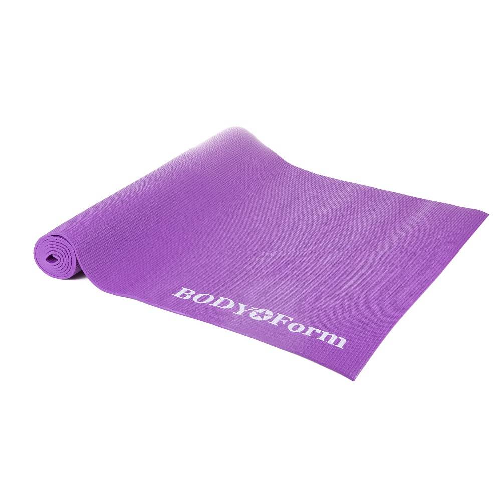 Коврик гимнастический Body Form BF-YM01 173*61*0,4 см. фиолетовый
