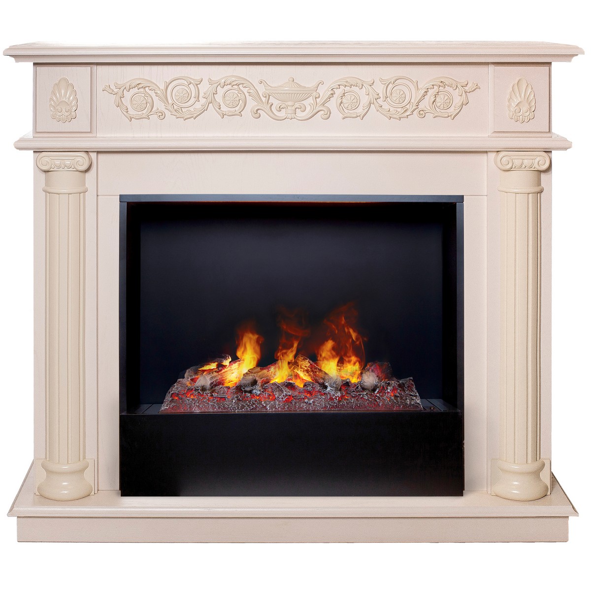 

Электрокамин RealFlame Attica WT с очагом 3D Cassette 630, Электрокамин Attica WT с очагом 3D Cassette 630