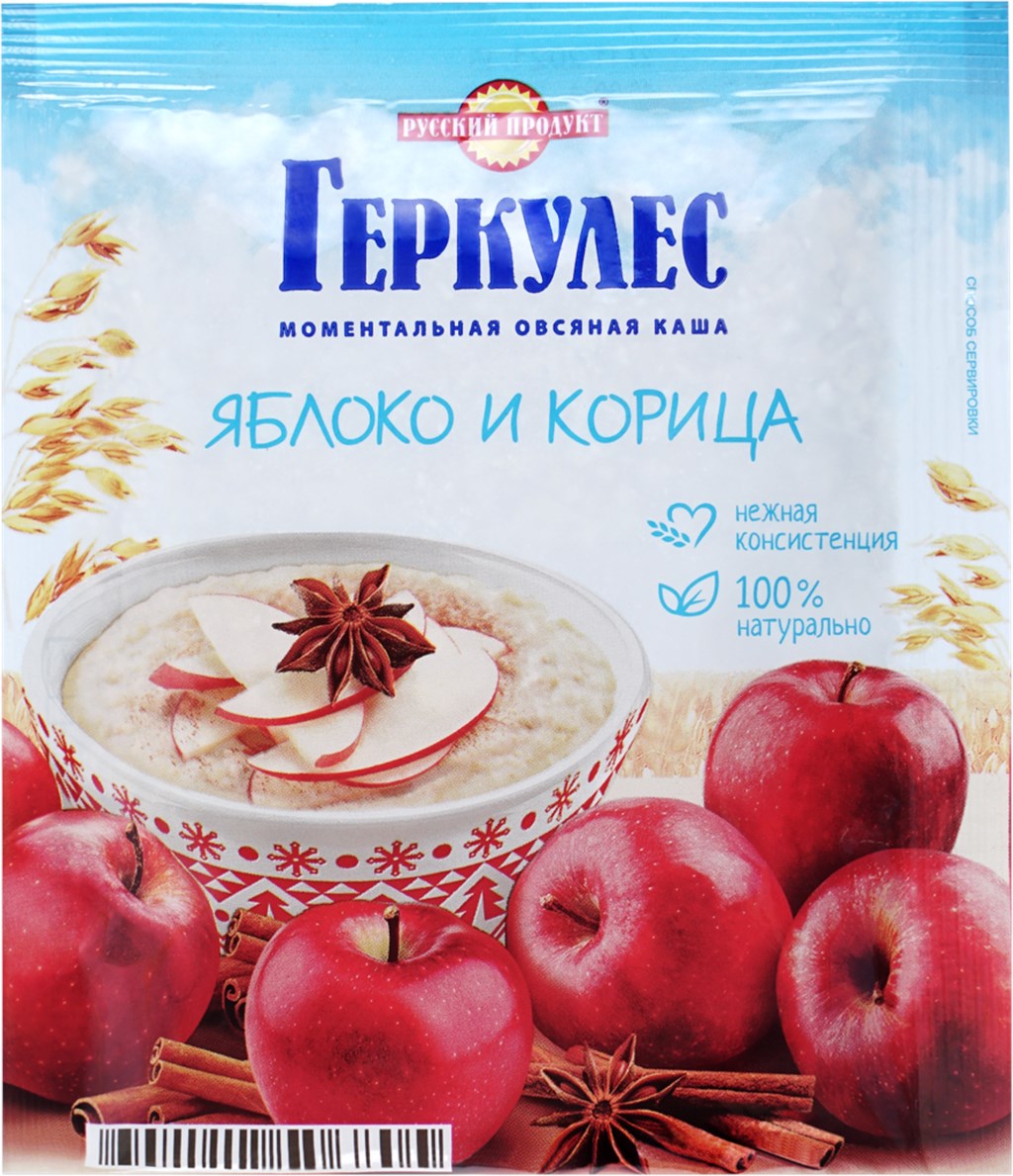 Каша Русский Продукт овсяная с корицей-молоком 35 г