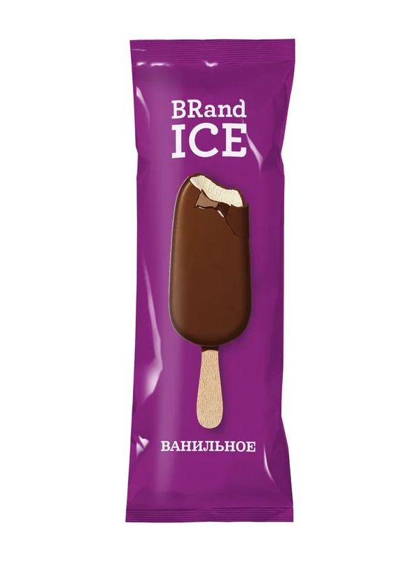 Мороженое пломбир BRandICE шоколадное 70 г