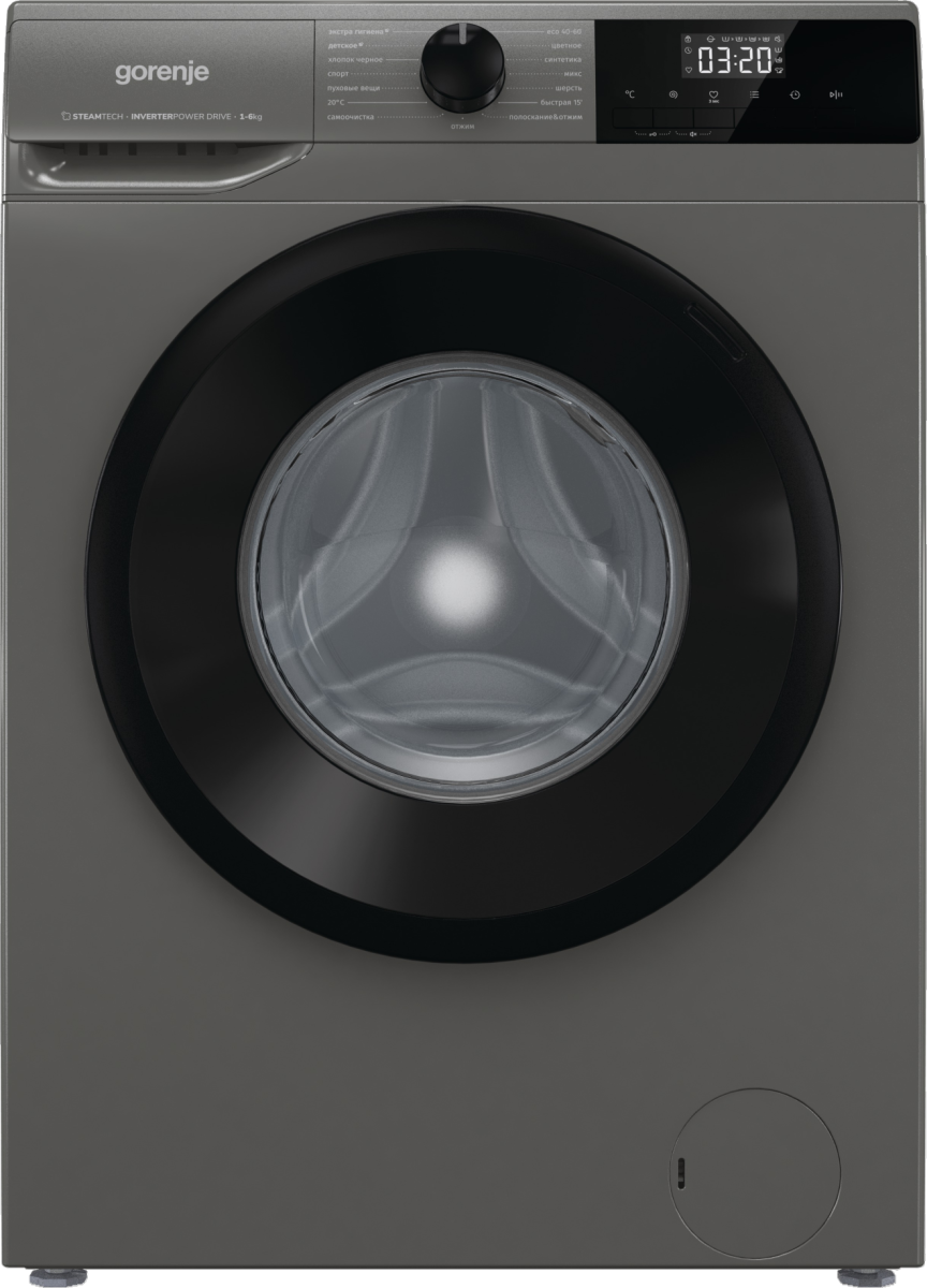 умная стиральная машина xiaomi mijia slimline direct drive drum washer 12kg xqg120mj301 Стиральная машина Gorenje W2NHPI62SCSS серый
