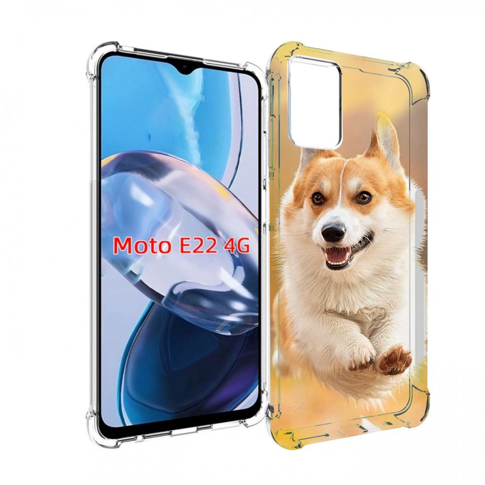 

Чехол MyPads когри собака для Motorola Moto E22 4G / E22i 4G, Прозрачный, Tocco