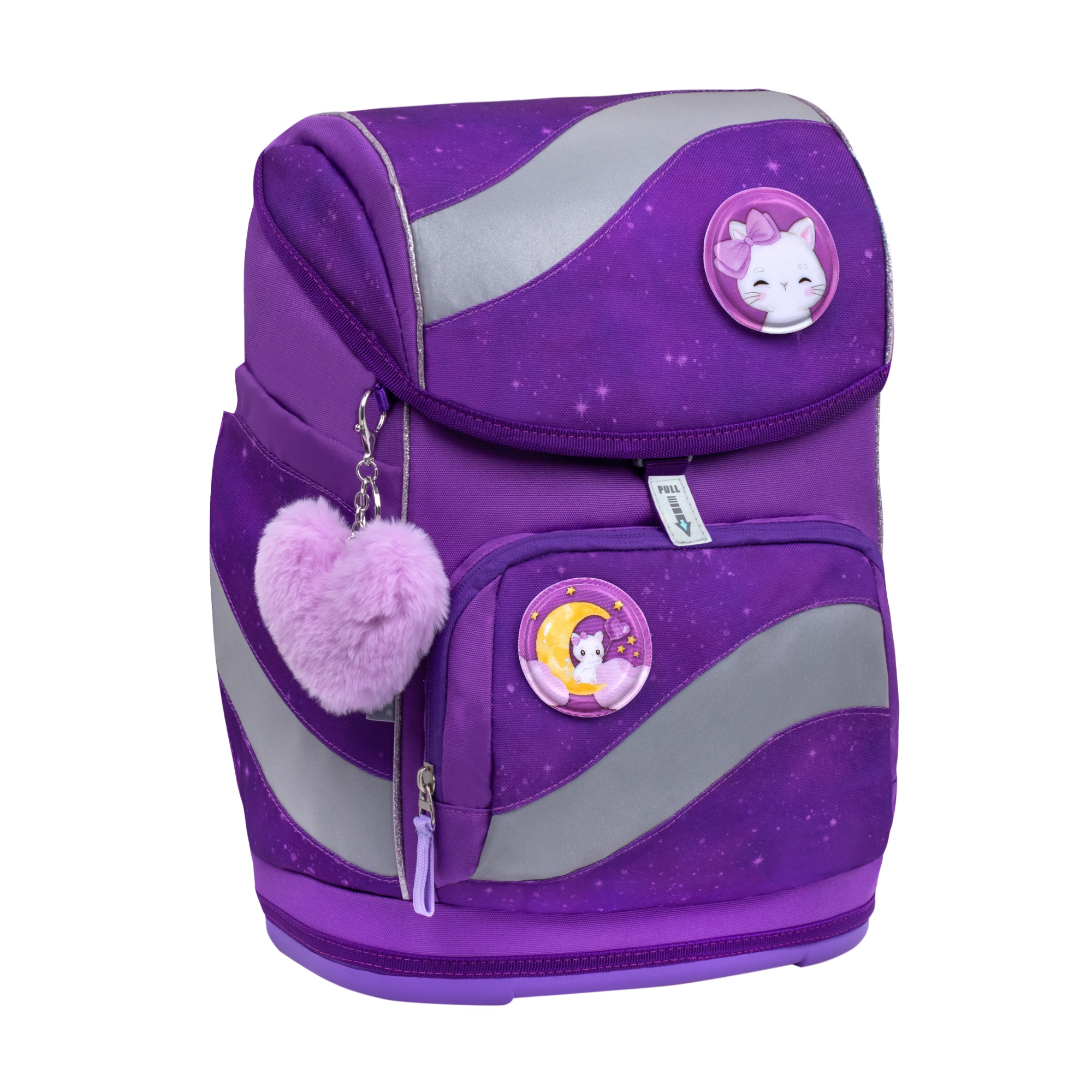 

Школьный ранец Belmil Smarty CATY MOON, серия 405-51-03, фиолетовый, CATY MOON