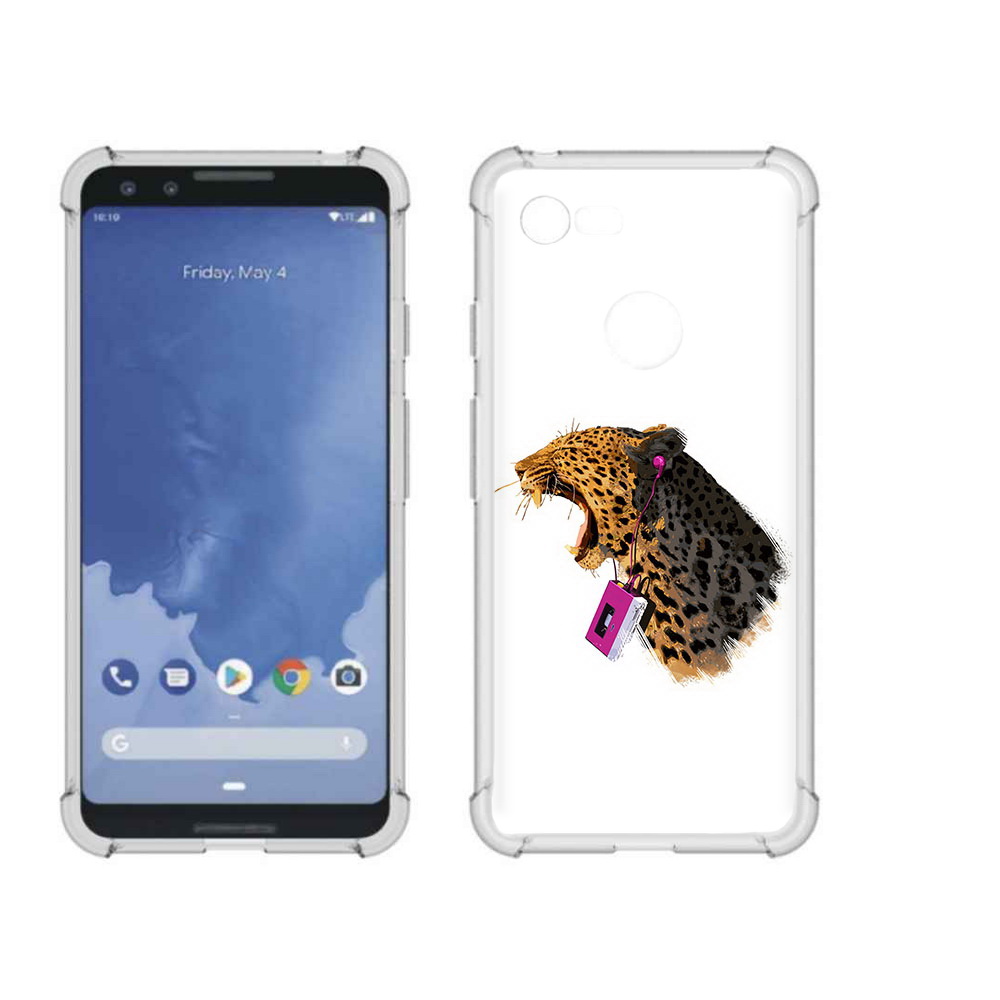 

Чехол MyPads Tocco для Google Pixel 3 MP3, Прозрачный, Tocco