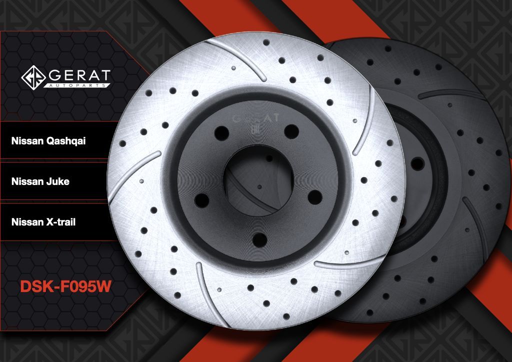 

Тормозной диск Gerat DSK-F095W (передний) Performance 2шт.