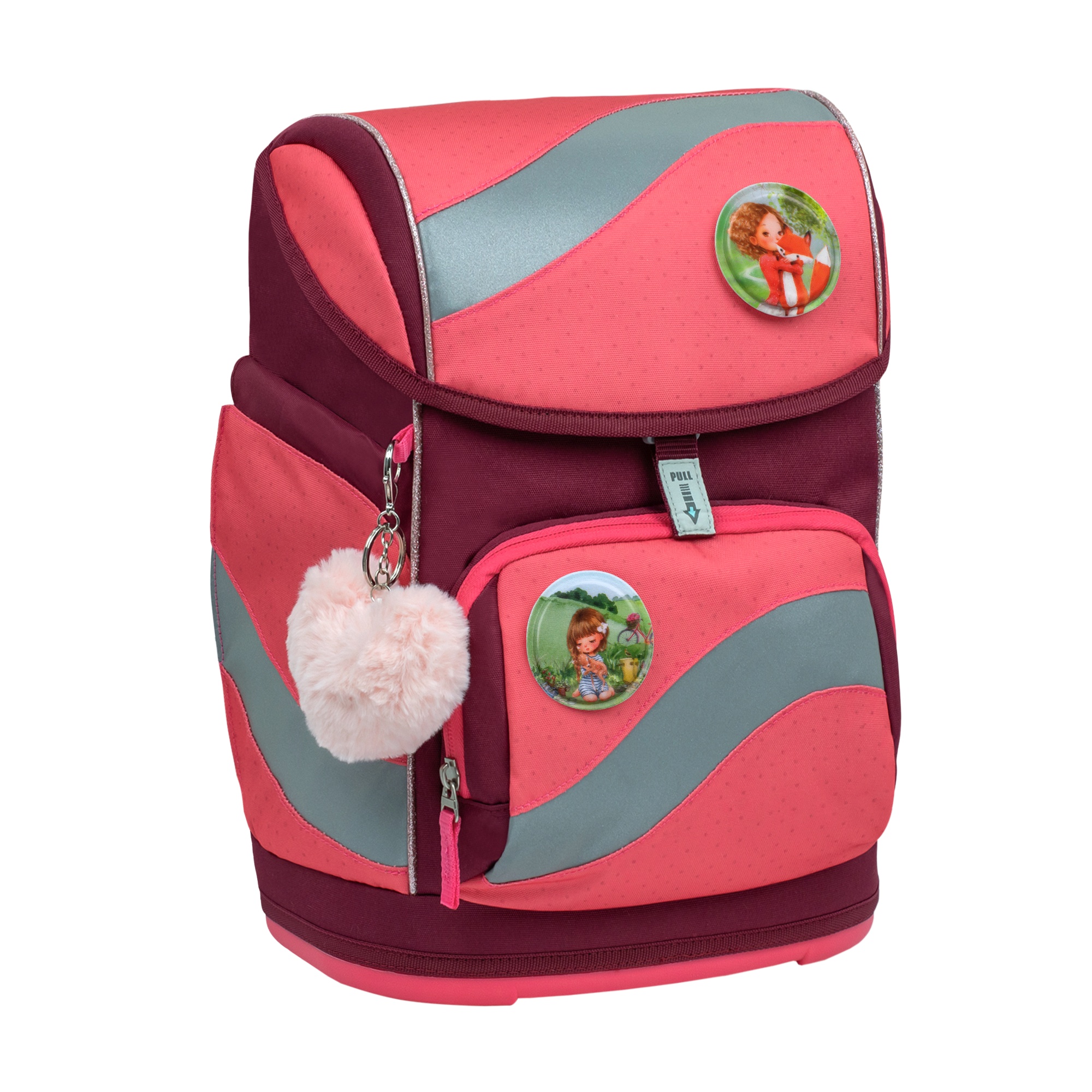 

Школьный ранец Belmil Smarty CANDY, серия 405-51-08, розовый, CANDY
