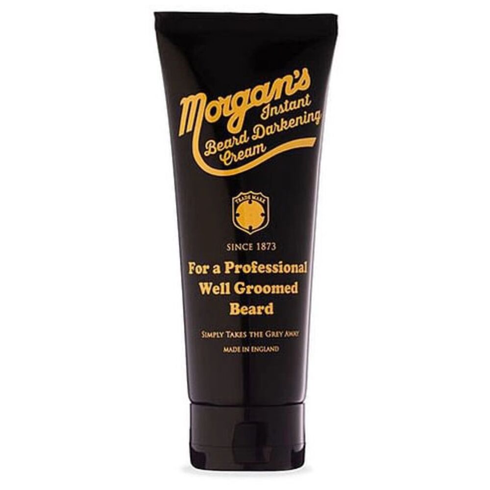 Крем для тонирования бороды Morgan's Instant Beard Darkening Cream, 100 мл крем шампунь для бороды trius сибирский лес 50 мл