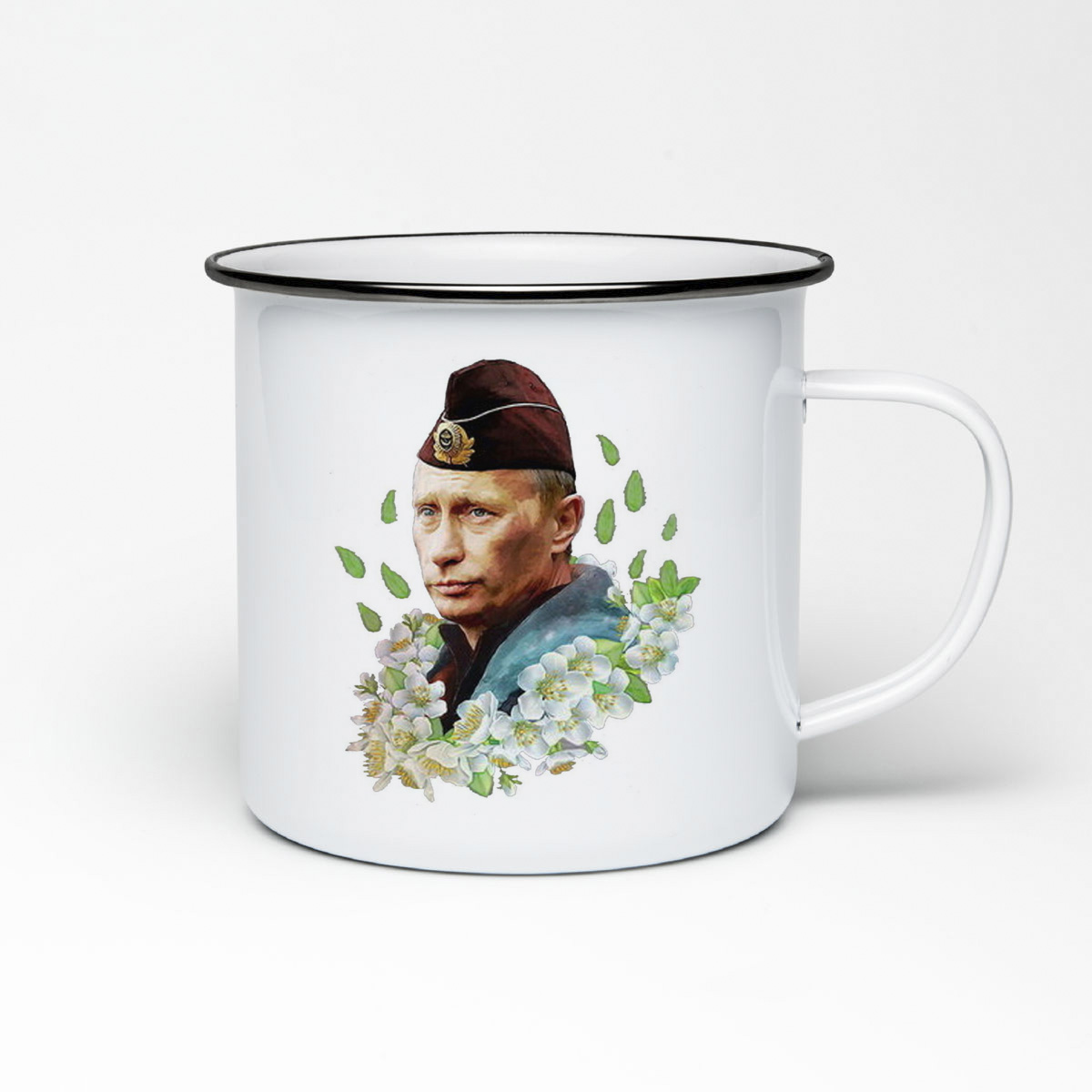 

Кружка металлическая CoolPodarok Путин