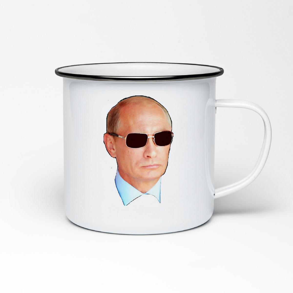 

Кружка металлическая CoolPodarok Путин