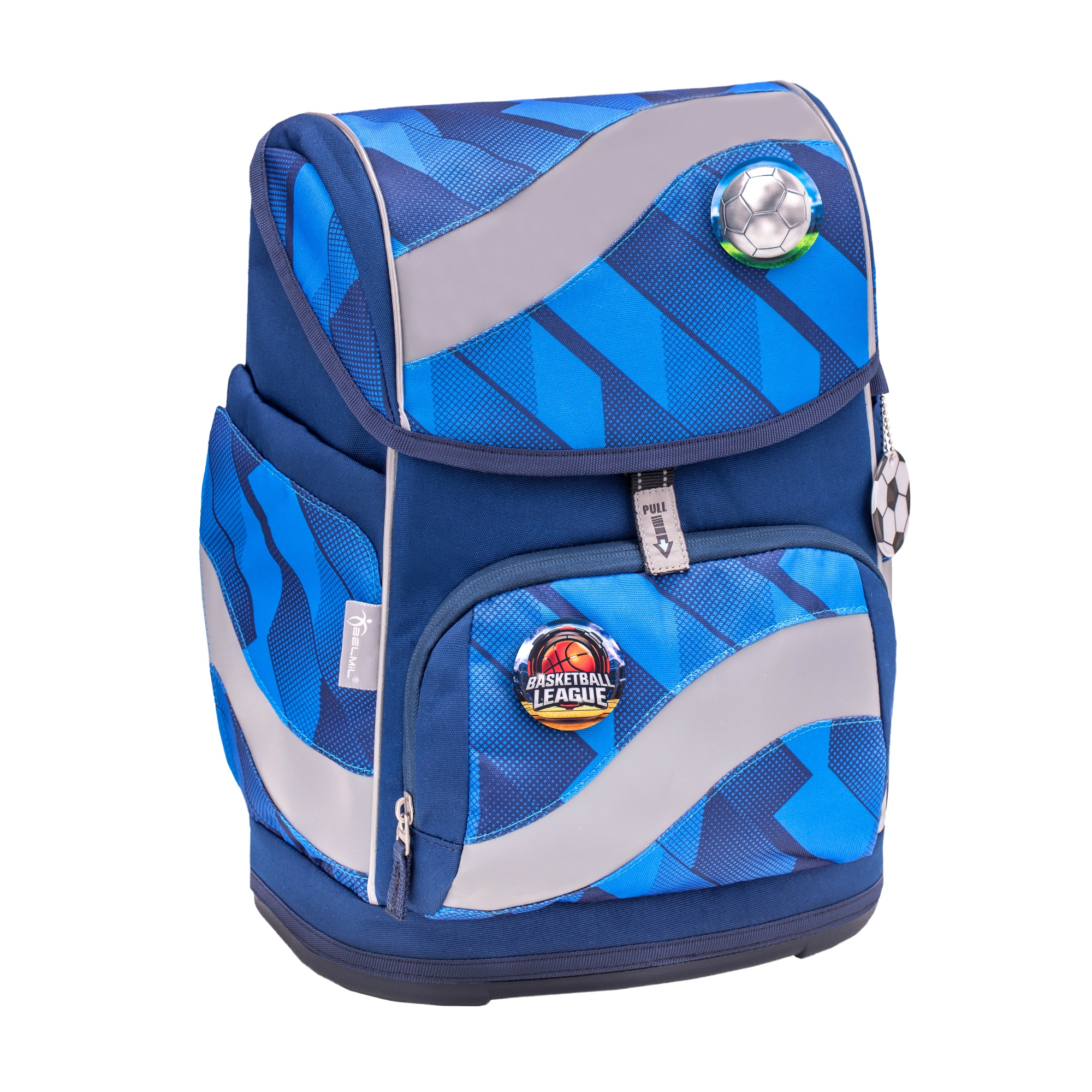 

Школьный ранец Belmil Smarty PLAY PRO, серия 405-51-21, синий, PLAY PRO