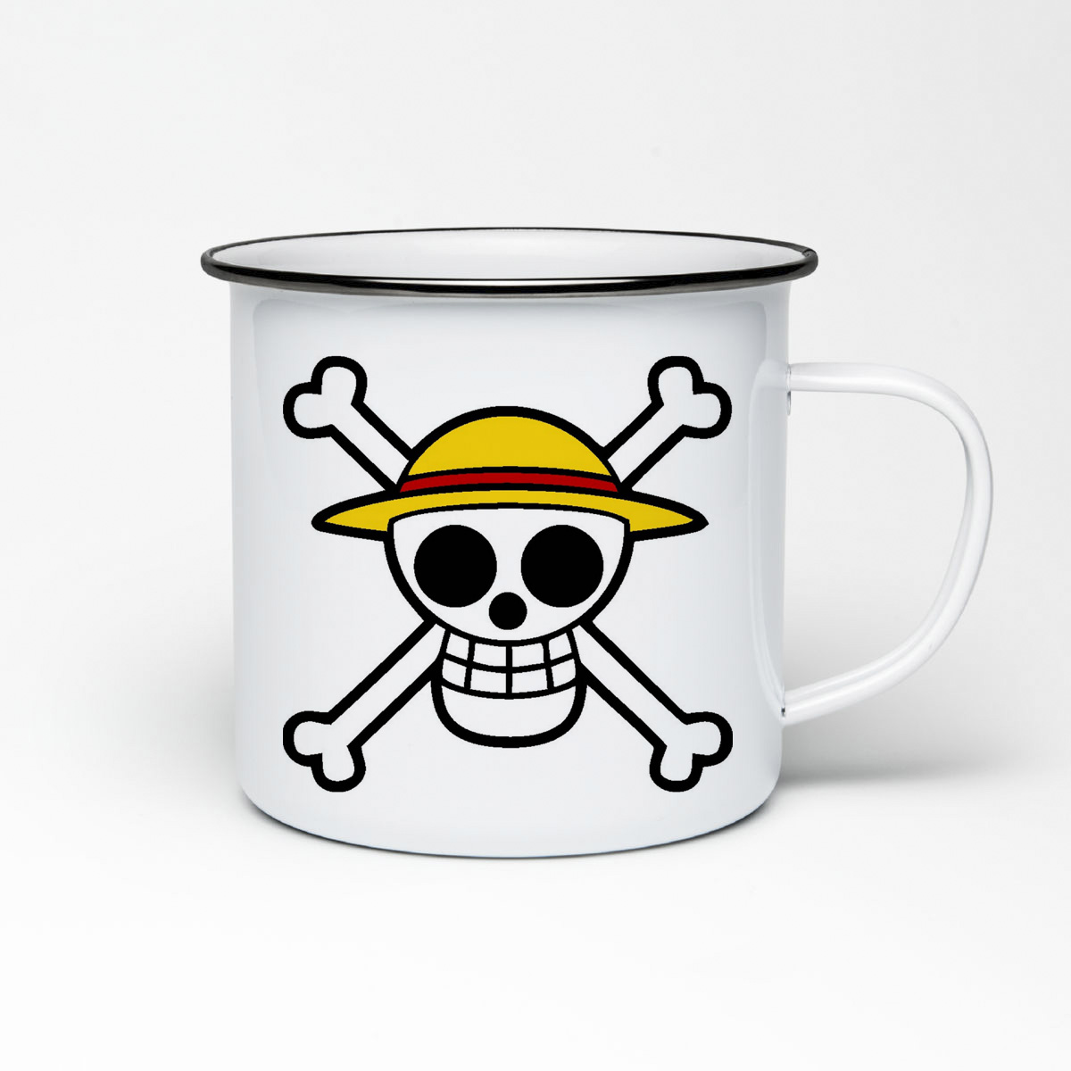 

Кружка металлическая CoolPodarok череп
