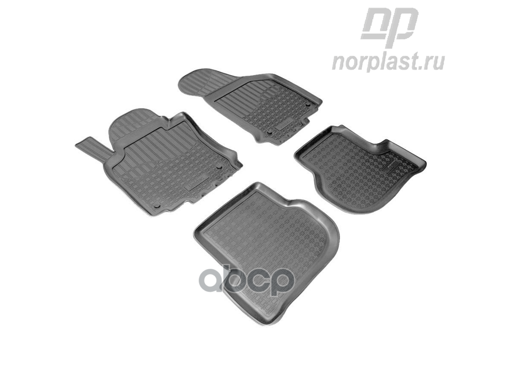 

Коврики В Салон Полиуретан Norplast Skoda Octavia Ii, A5, 2004-2013 Черный Комплект Npa10-