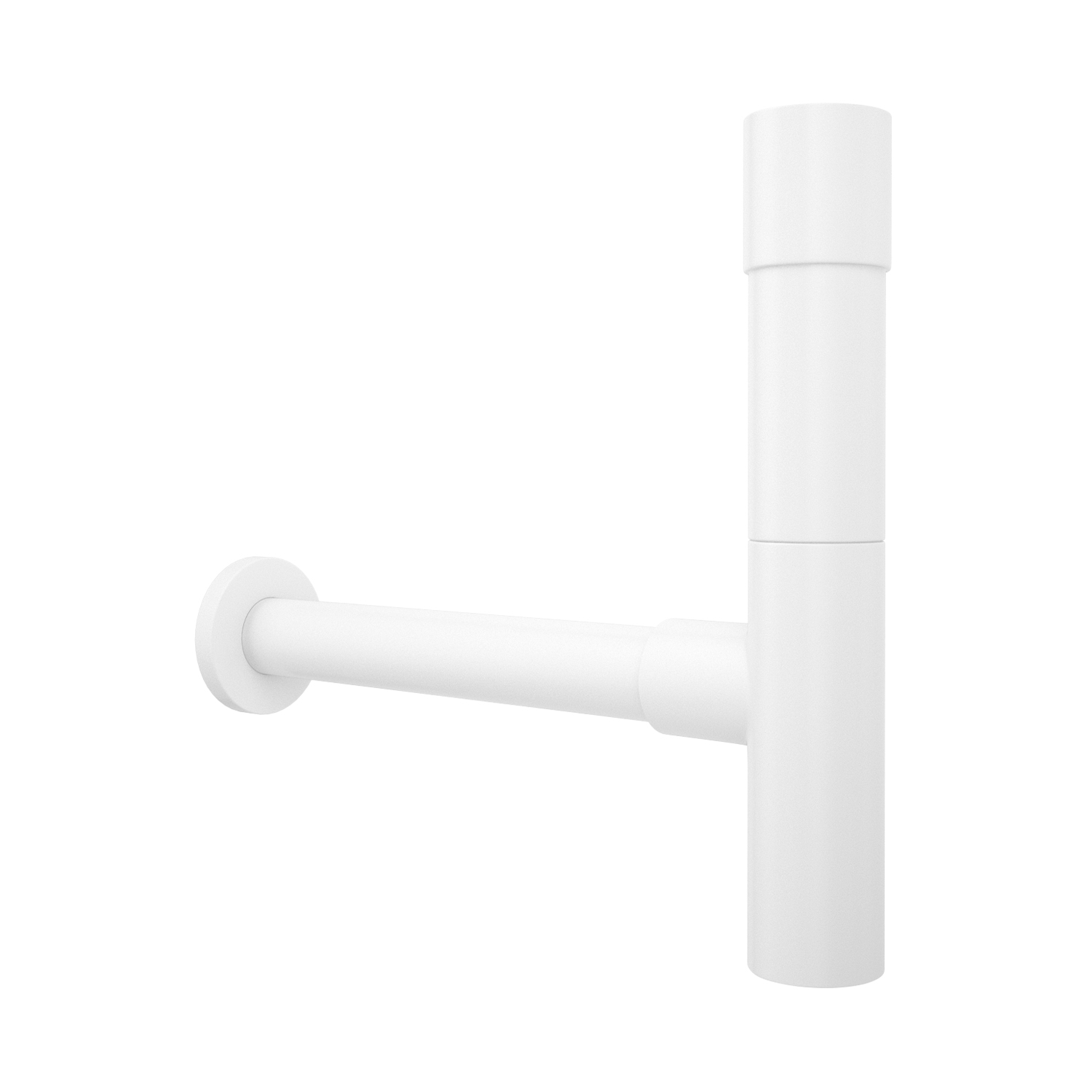 

Сифон для раковины Wellsee Drainage System 182118000, латунь, цвет матовый белый