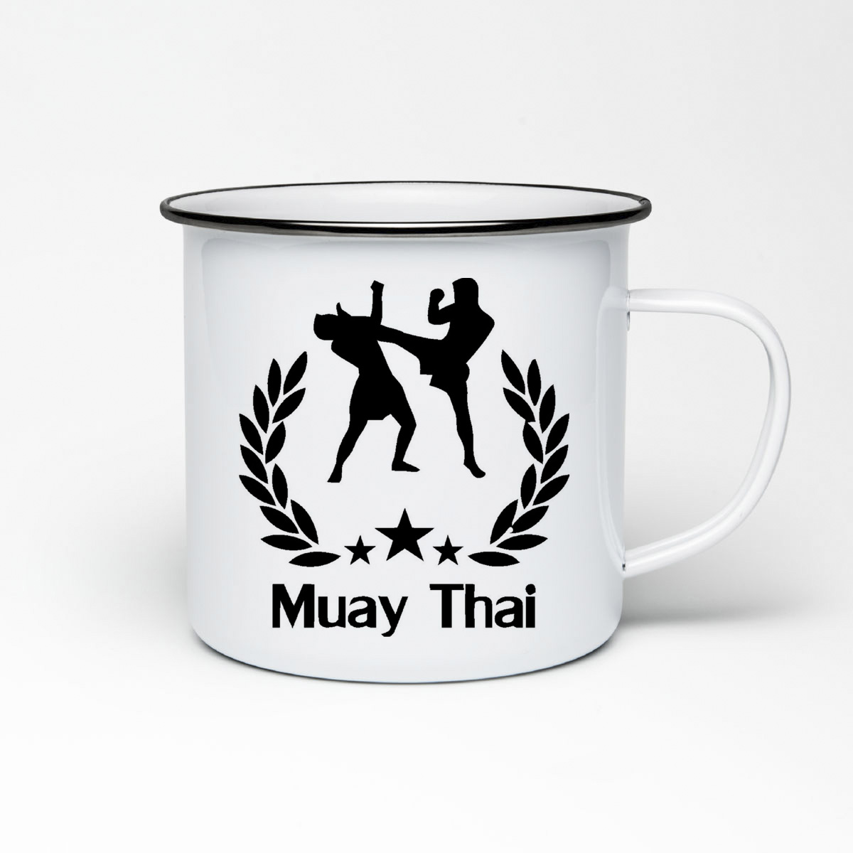 

Кружка металлическая CoolPodarok Muay Thai
