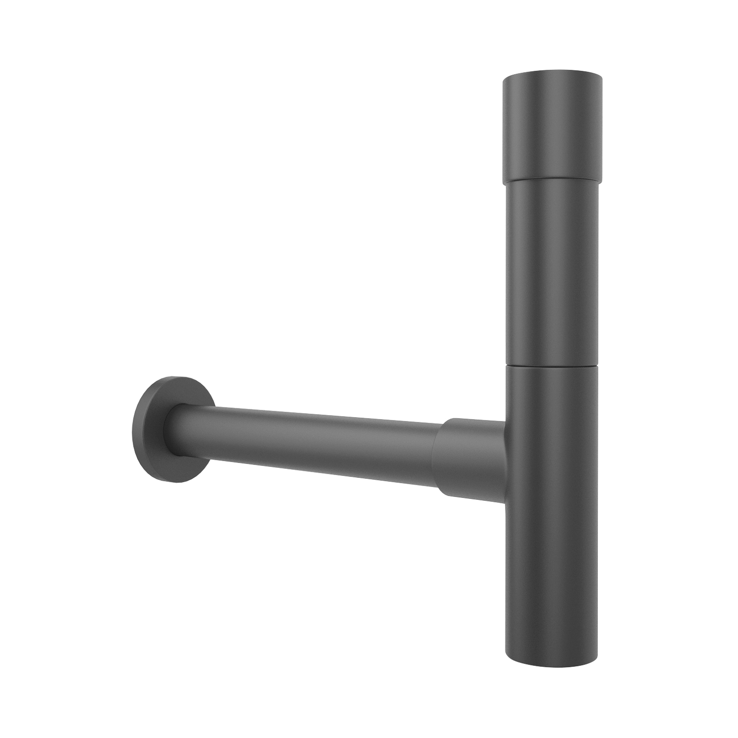 

Сифон для раковины Wellsee Drainage System 182115000, латунь, цвет матовый черный