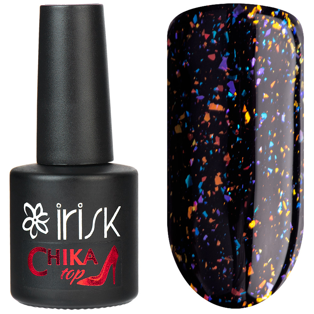

Топ с шиммером без липкого слоя Irisk Chika Top, 10мл (13 Жидкие кристаллы) М529-20, Chika Top