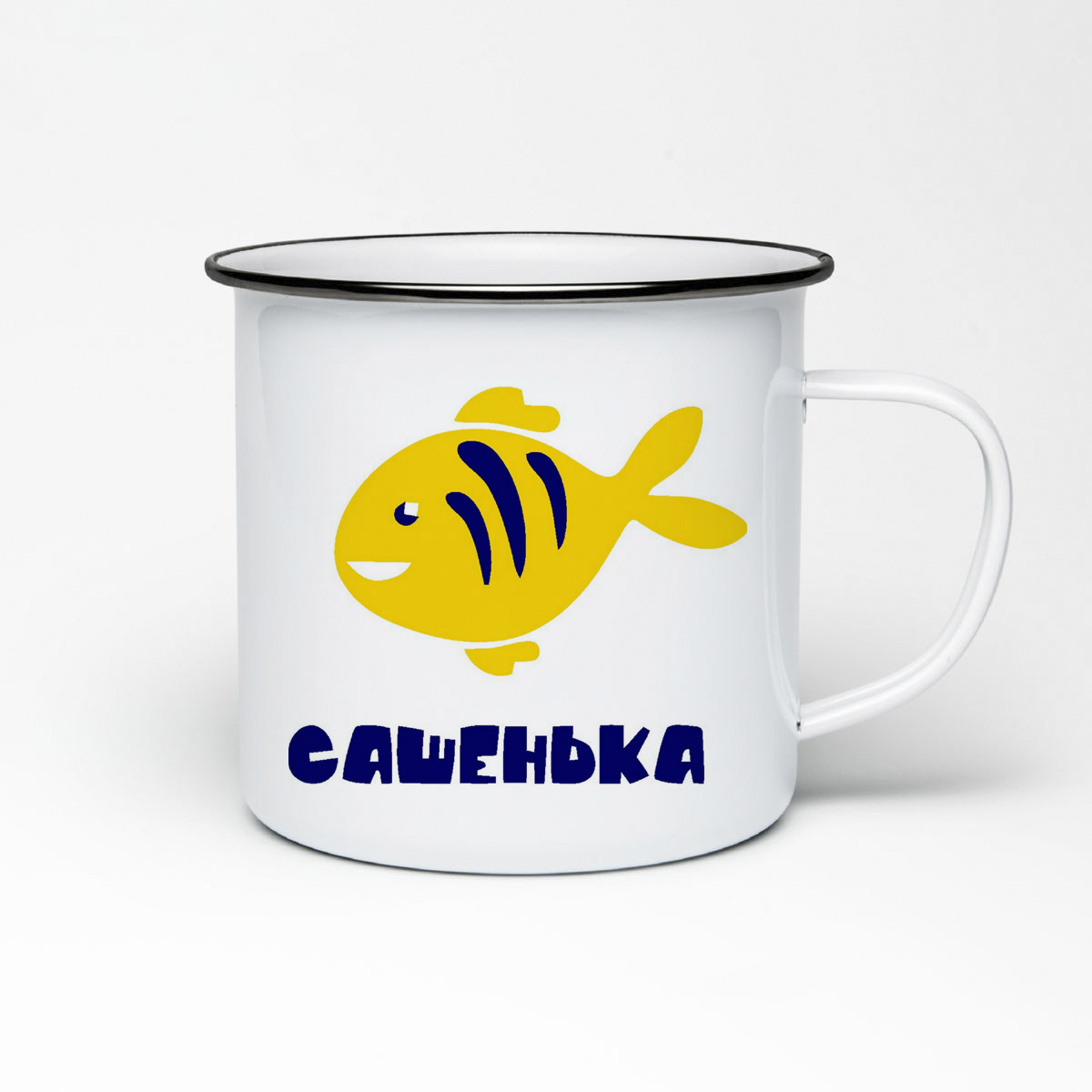 

Кружка металлическая CoolPodarok Сашенька