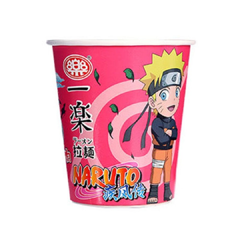 Лапша быстрого приготовления Naruto со вкусом томленой телятины в стакане, 61 г