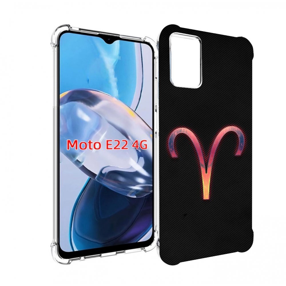 

Чехол MyPads знак зодиака овен 1 для Motorola Moto E22 4G / E22i 4G, Прозрачный, Tocco