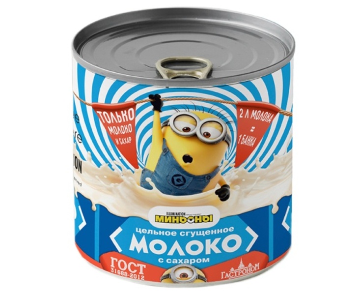 

Сгущенное молоко Гастроном Миньоны цельное с сахаром 8,5% БЗМЖ 380 г