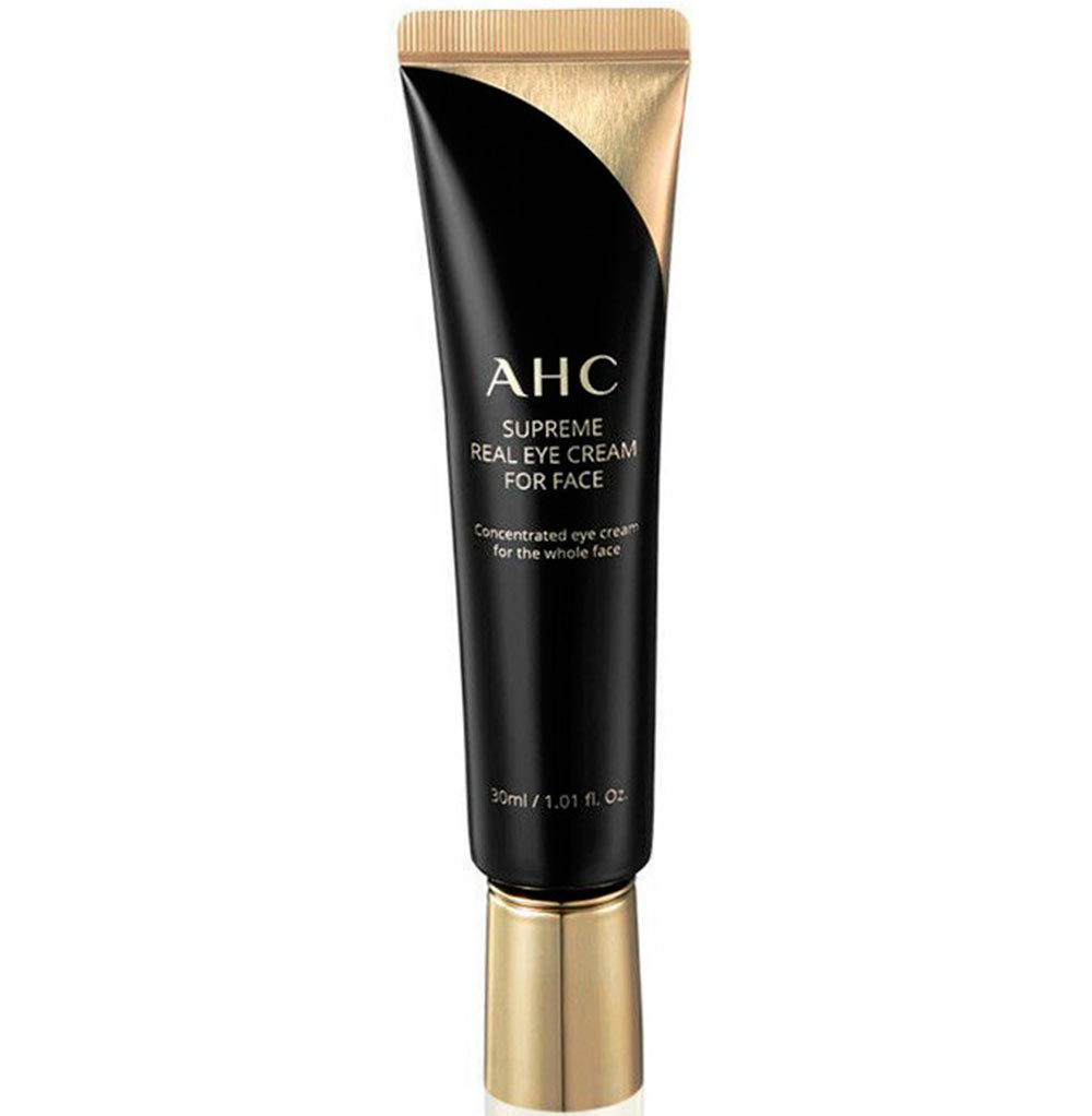 Купить Омолаживающий крем для кожи вокруг глаз AHC Supreme Real Eye Cream For Face 12 мл, Крем для глаз, A.H.C.