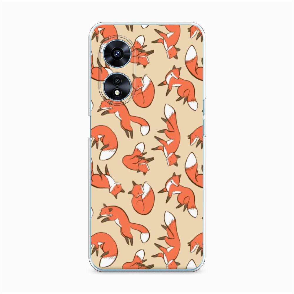 

Чехол Awog "Лисички фон" для Oppo A97, 2511050-3