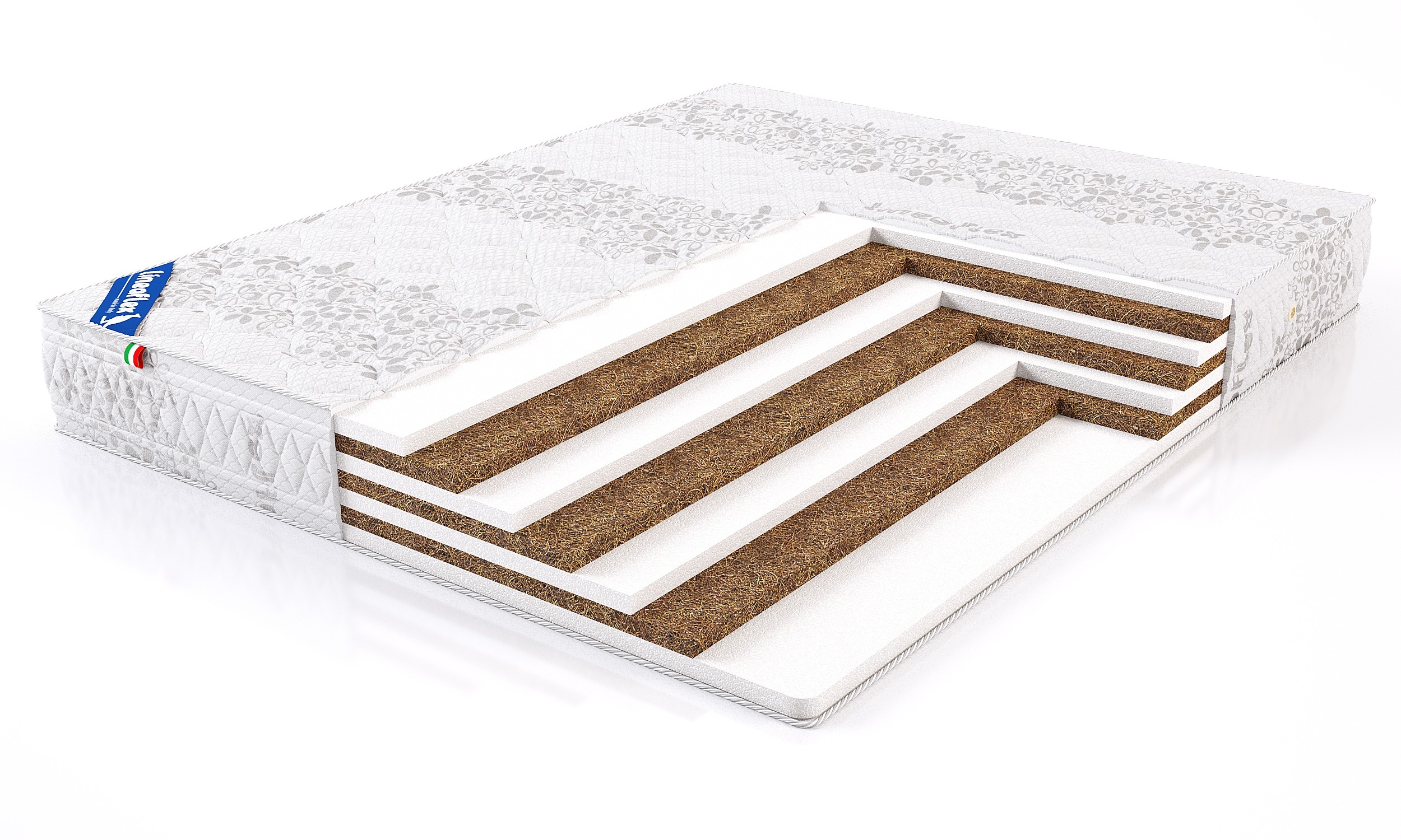 

Матрас Lineaflex Donata 200x200, Белый, Donata