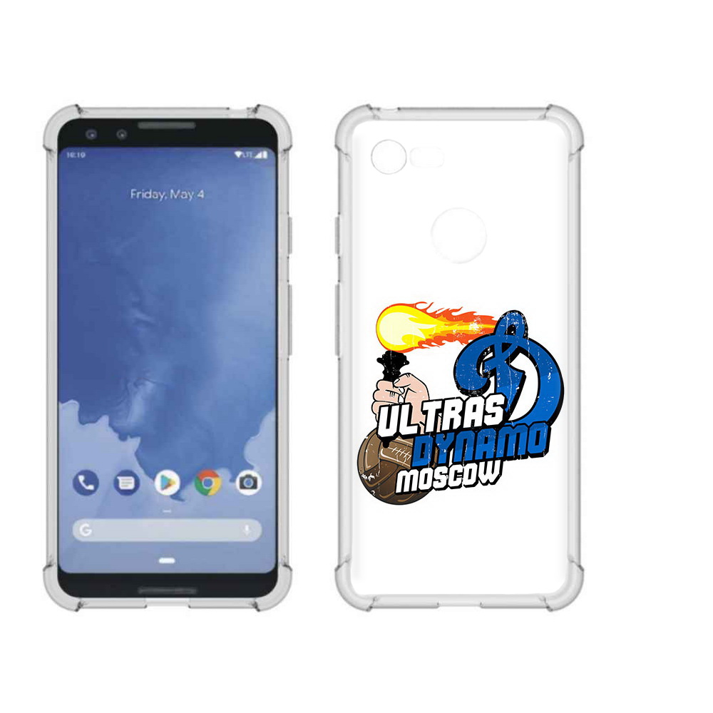 

Чехол MyPads Tocco для Google Pixel 3 ФК Динамо, Прозрачный, Tocco
